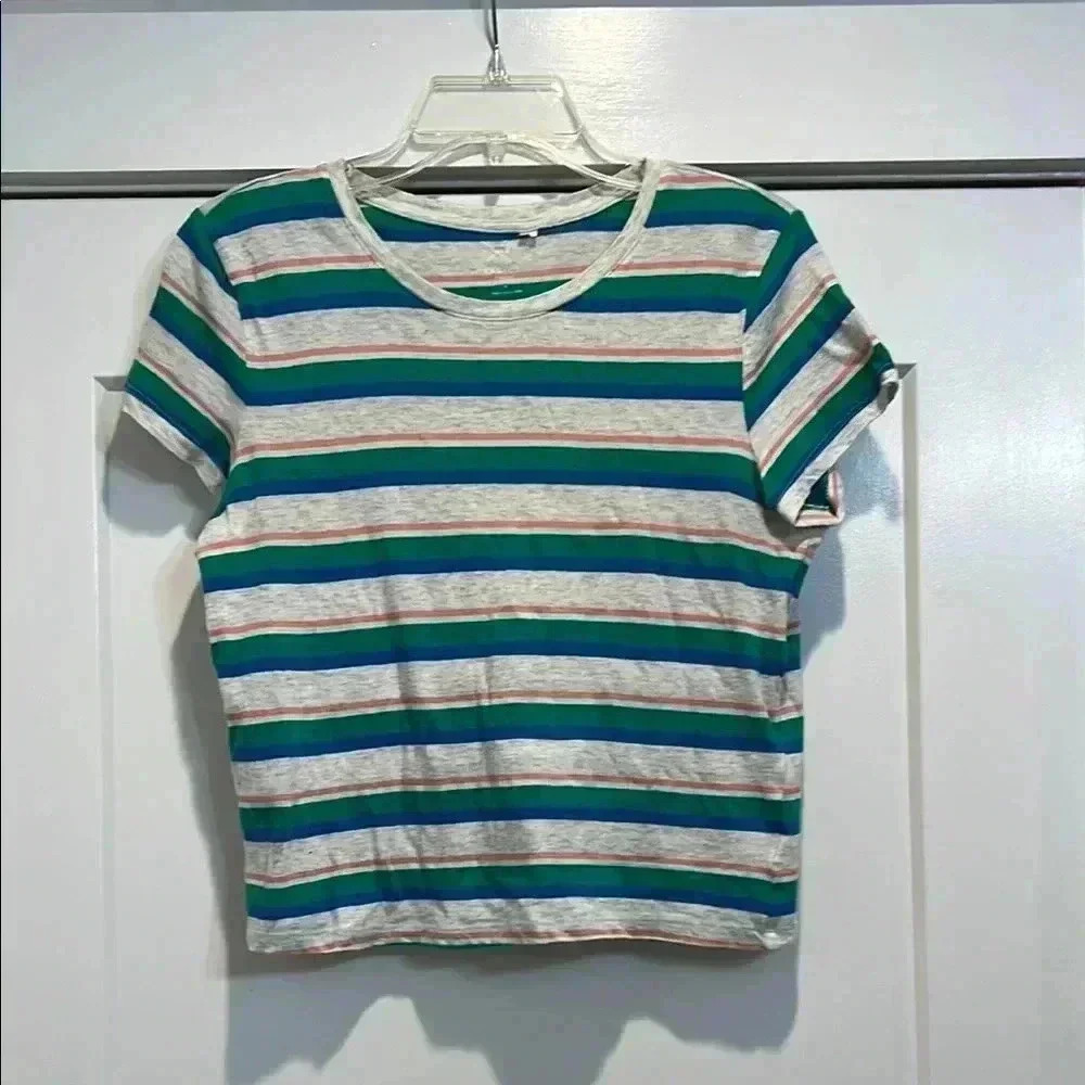 PS basics by PACSUN striped tee size medium.